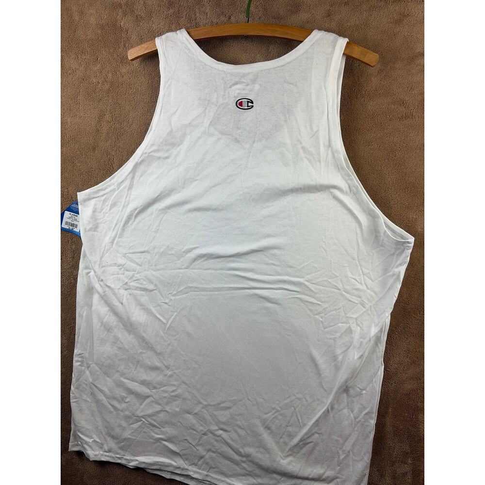 NWT Champion Men's XL White Race Day Singlet Running Workout Tank Top Athletic - Picture 6 of 6